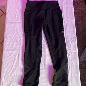 Lululemon crop mesh leggings